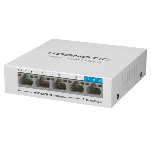 Keenetic PoE+ Switch 5 (KN-4610)