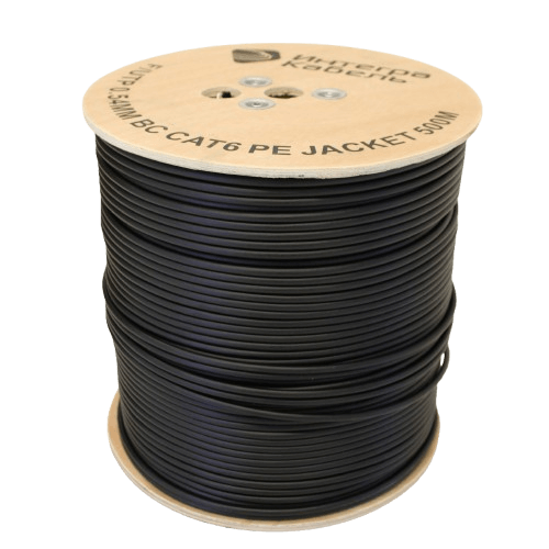 NoBrand CAT6 F/UTP ( INTEGRA ) black PE